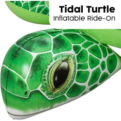 Bestway Cavalcabile Tidal Turtle 150 x 145 m Design Realistico a forma di Tartaruga