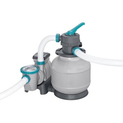 Bestway - Piscina APX 365 Rettangolare 956x488x132 Color Marmo Scuro 561KJ