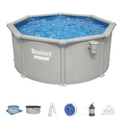 Bestway - Piscina Hydrium 305x122cm con Pompa filtro a Sabbia 56566