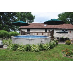 Bestway - Piscina Hydrium 305x122cm con Pompa filtro a Sabbia 56566