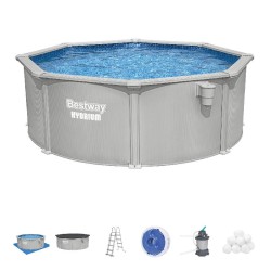 Bestway - Piscina Hydrium 365x122cm con Pompa filtro a Sabbia 56574