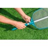 Bestway Retino di superficie Flowclear AquaScoop manico 163cm 3 pezzi 58635