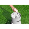 Bestway - Pompa di filtraggio per Polysphere da 5,678 L, grigio 58870