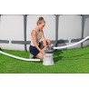 Bestway - Pompa di filtraggio per Polysphere da 5,678 L, grigio 58870