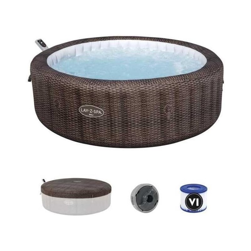 Bestway idromassaggio Lay-Z-Spa Bali MaxHold 216x71cm AirJet con app 6001P