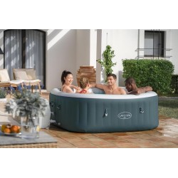 Bestway Idromassaggio Lay-Z-Spa Ibiza 180x180x66cm AirJet, 4-6 persone con EnergySense 6002U