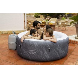 Bestway Idromassagio Lay-Z-Spa gonfiabile Borocay 180x66cm AirJet, 2-4 persone 60175