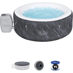 Bestway Idromassagio Lay-Z-Spa gonfiabile Borocay 180x66cm AirJet, 2-4 persone 60175