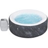 Bestway Idromassagio Lay-Z-Spa gonfiabile Borocay 180x66cm AirJet, 2-4 persone 60175
