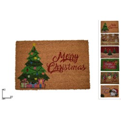 Tappetino Zerbino Natalizio 40 x 60 cm, modelli assortiti, 1 pezzo