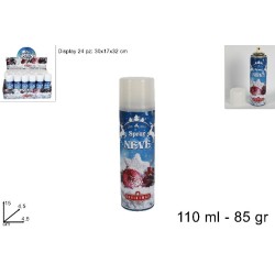 Bomboletta Neve Decorazioni Natale 110 ml