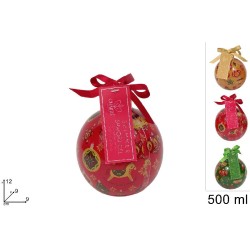 Palla Natale Bagnoschiuma 500 ml, modelli assortiti, 1 pezzo