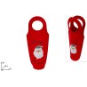 Portabottiglie Feltro Rosso 39x16 cm