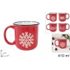 Tazzone in Ceramica 410 ml Decori natalizi, modelli assortiti, 1 pezzo