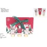 Confezione Regalo Natalizia, Set da 3 Pezzi Linea Corpo