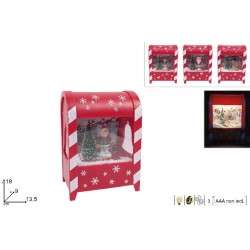 Scenario Cassetta Postale 19 cm con Musica, modelli assortiti, 1 pezzo