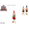 Appendino Bambolina 22 cm Decoro Scacchi, modelli assortiti, 1 pezzo