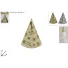 Cappellini HAPPY NEW YEAR, Set da 4 Pezzi, modelli assortiti