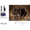 MINILUCCIOLE 480LED IN SCATOLA BIANCO CALDO USO ESTERNO
