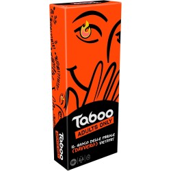 Hasbro - Taboo Uncensored, Gioco da Tavolo e di Società per Soli Adulti, Giochi per Feste con Amici da 18 Anni in su, Domande e