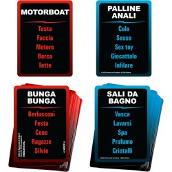 Hasbro - Taboo Uncensored, Gioco da Tavolo e di Società per Soli Adulti, Giochi per Feste con Amici da 18 Anni in su, Domande e