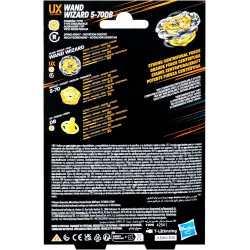 Hasbro - Beyblade X, Starter Pack, Wand Wizard 5-70DB UX con trottola e Lanciatore