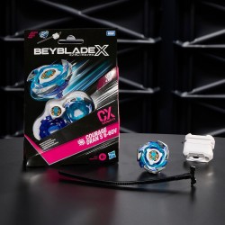 Hasbro - Beyblade X, Starter Pack, Courage Dran S 6-60V CX, trottola e Lanciatore