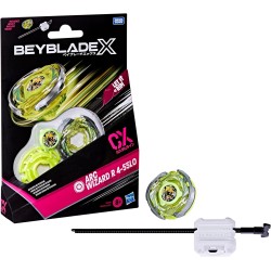Hasbro - Beyblade X, Starter Pack, Arc Wizard R 4-55LO CX con trottola e Lanciatore
