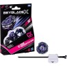 Hasbro - Beyblade X, Set Starter Pack, Dark Perseus B 6-80W CX, trottola e Lanciatore