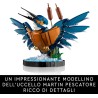 LEGO Icons 10331 Martin Pescatore, Kit Modellismo per Adulti Amanti degli Uccelli e dell Ornitologia, Idea Regalo per Arredamen