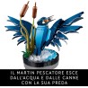 LEGO Icons 10331 Martin Pescatore, Kit Modellismo per Adulti Amanti degli Uccelli e dell Ornitologia, Idea Regalo per Arredamen