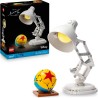 LEGO Ideas | 21357 Disney Pixar Luxo Jr. - Set con Lampada da Costruire per Adulti - Gadget Cinematografico con Riferimenti ai 