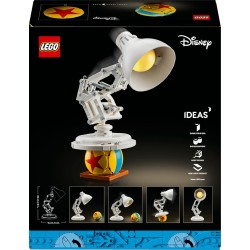 LEGO Ideas | 21357 Disney Pixar Luxo Jr. - Set con Lampada da Costruire per Adulti - Gadget Cinematografico con Riferimenti ai 