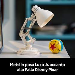 LEGO Ideas | 21357 Disney Pixar Luxo Jr. - Set con Lampada da Costruire per Adulti - Gadget Cinematografico con Riferimenti ai 