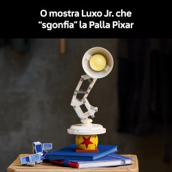 LEGO Ideas | 21357 Disney Pixar Luxo Jr. - Set con Lampada da Costruire per Adulti - Gadget Cinematografico con Riferimenti ai 