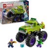 LEGO | Marvel 76312 Truck di Hulk Contro Thanos - Camion Giocattolo da Costruire per Supereroi con 2 Minifigure e Accessori com