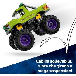 LEGO | Marvel 76312 Truck di Hulk Contro Thanos - Camion Giocattolo da Costruire per Supereroi con 2 Minifigure e Accessori com