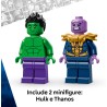 LEGO | Marvel 76312 Truck di Hulk Contro Thanos - Camion Giocattolo da Costruire per Supereroi con 2 Minifigure e Accessori com