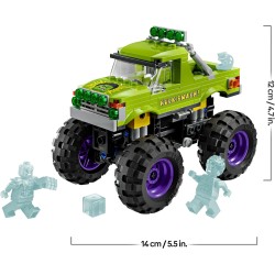 LEGO | Marvel 76312 Truck di Hulk Contro Thanos - Camion Giocattolo da Costruire per Supereroi con 2 Minifigure e Accessori com