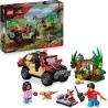 LEGO 76972 Jurassic World Fuga dal Raptor sul Fuoristrada - Include 2 figure di Dinosauro Giocattolo, una Macchina e 2 Minifigu