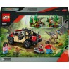 LEGO 76972 Jurassic World Fuga dal Raptor sul Fuoristrada - Include 2 figure di Dinosauro Giocattolo, una Macchina e 2 Minifigu