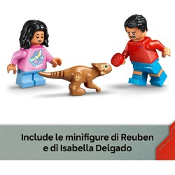LEGO 76972 Jurassic World Fuga dal Raptor sul Fuoristrada - Include 2 figure di Dinosauro Giocattolo, una Macchina e 2 Minifigu