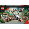 LEGO 76973 Jurassic World Alla Ricerca del Raptor e del Titanosauro - Con 2 Figure di Dinosauro Giocattolo, un Fuoristrada, una