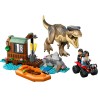 LEGO 76975 Jurassic World Fuga sul Fiume dal T. Rex - Giocattolo Interattivo con Dinosauro, una Barca, un Veicolo ATV e 2 Minif
