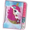 Clementoni - BFF Diario Segreto Unicorno Interattivo con Cassetto dei Segreti, 6 modalità di Gioco, Storie Musica e attività Cr