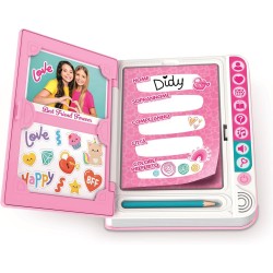 Clementoni - BFF Diario Segreto Unicorno Interattivo con Cassetto dei Segreti, 6 modalità di Gioco, Storie Musica e attività Cr