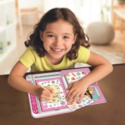 Clementoni - BFF Diario Segreto Unicorno Interattivo con Cassetto dei Segreti, 6 modalità di Gioco, Storie Musica e attività Cr