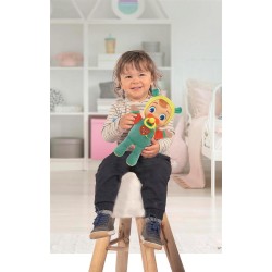 Clementoni Baby Bebè, prenditi cura di me! Bambolotto Interattivo, 10+ Mesi, Parla, Canta, Racconta Filastrocche, 100% Lavabile