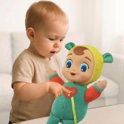 Clementoni Baby Bebè, prenditi cura di me! Bambolotto Interattivo, 10+ Mesi, Parla, Canta, Racconta Filastrocche, 100% Lavabile