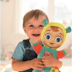 Clementoni Baby Bebè, prenditi cura di me! Bambolotto Interattivo, 10+ Mesi, Parla, Canta, Racconta Filastrocche, 100% Lavabile